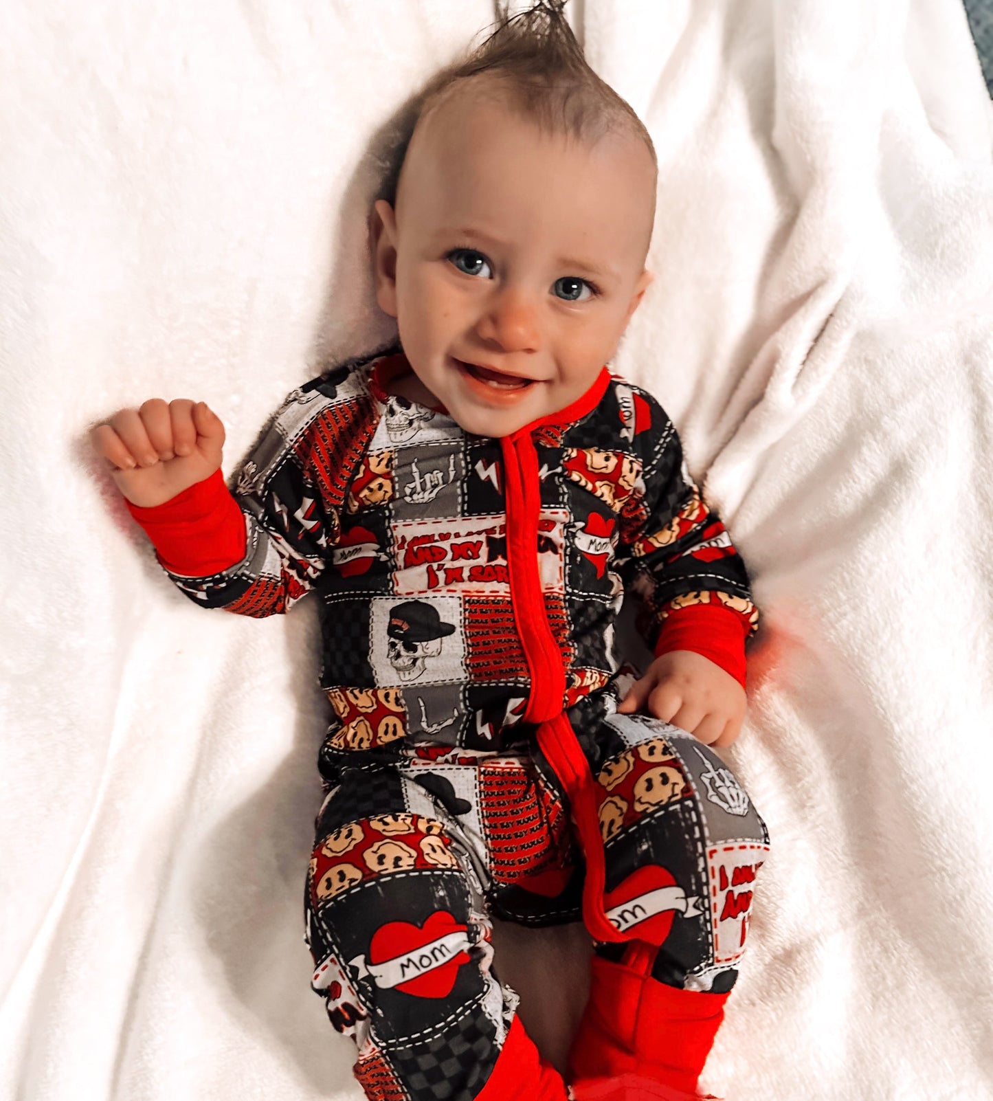 Mama's Boy Bamboo Romper