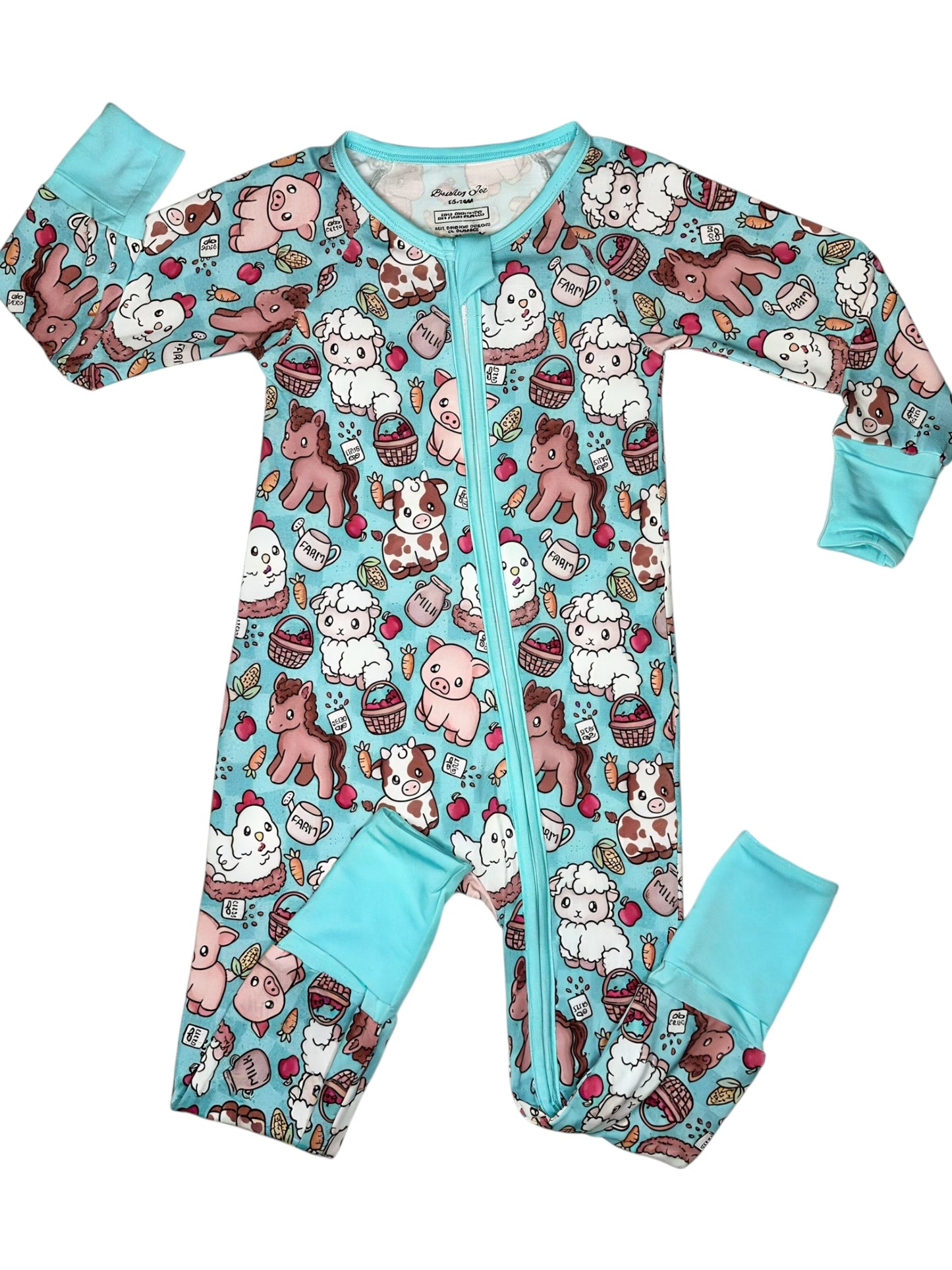 Farming Fun Bamboo Romper