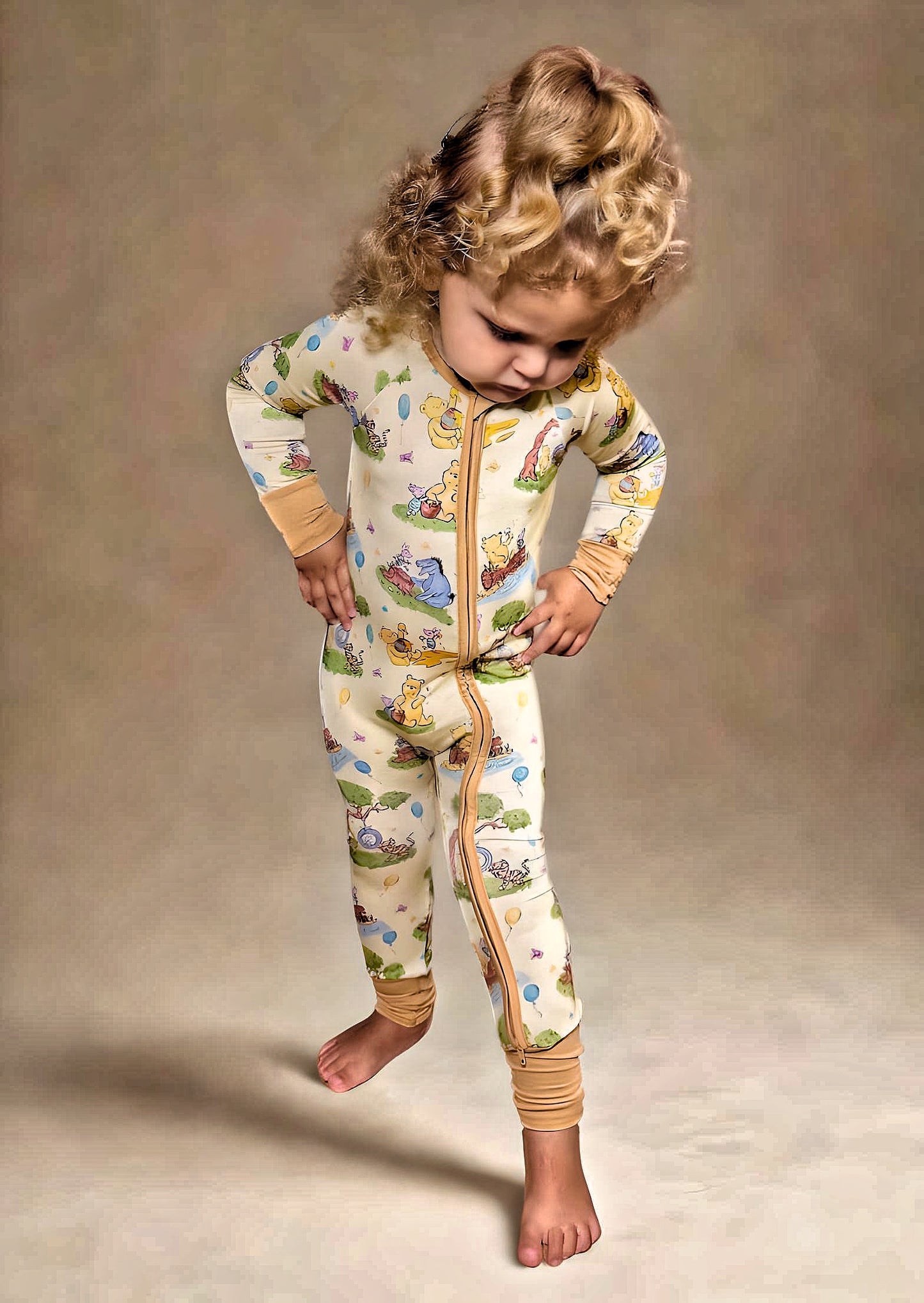 Woodland Friends Bamboo Romper