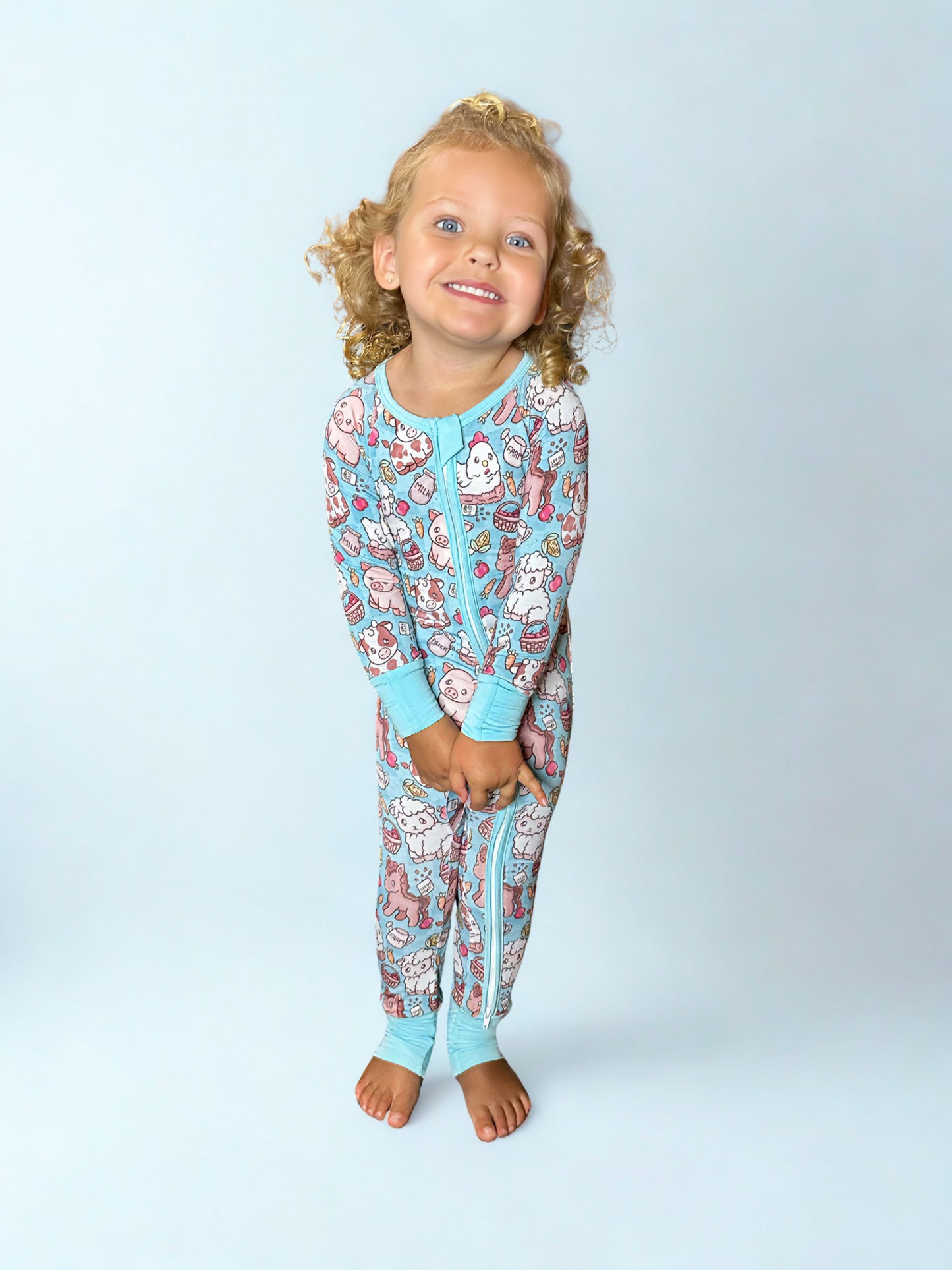 Farming Fun Bamboo Romper