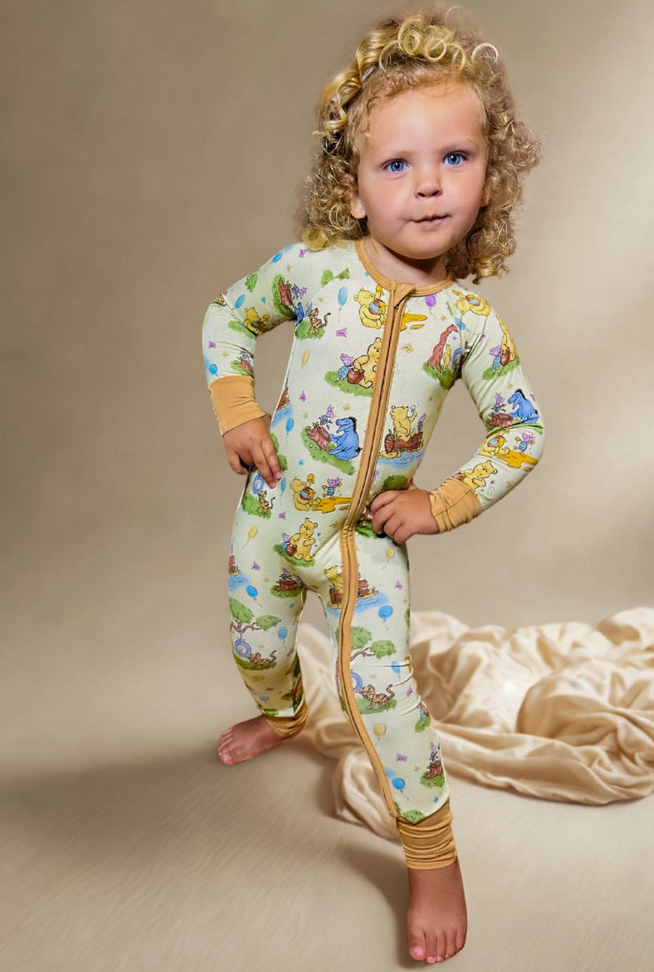Woodland Friends Bamboo Romper