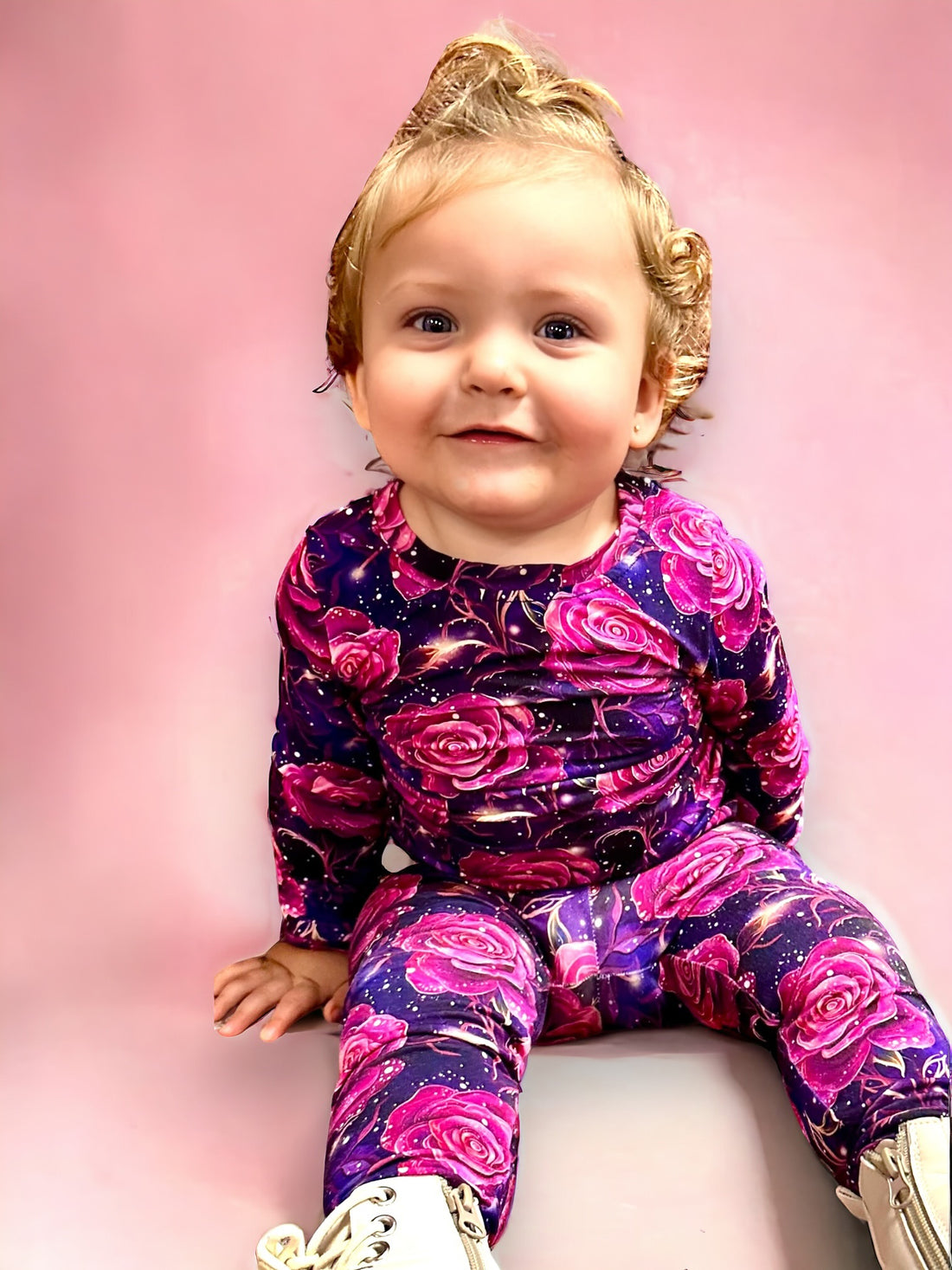 Petal Princess Two Piece Pajama Set