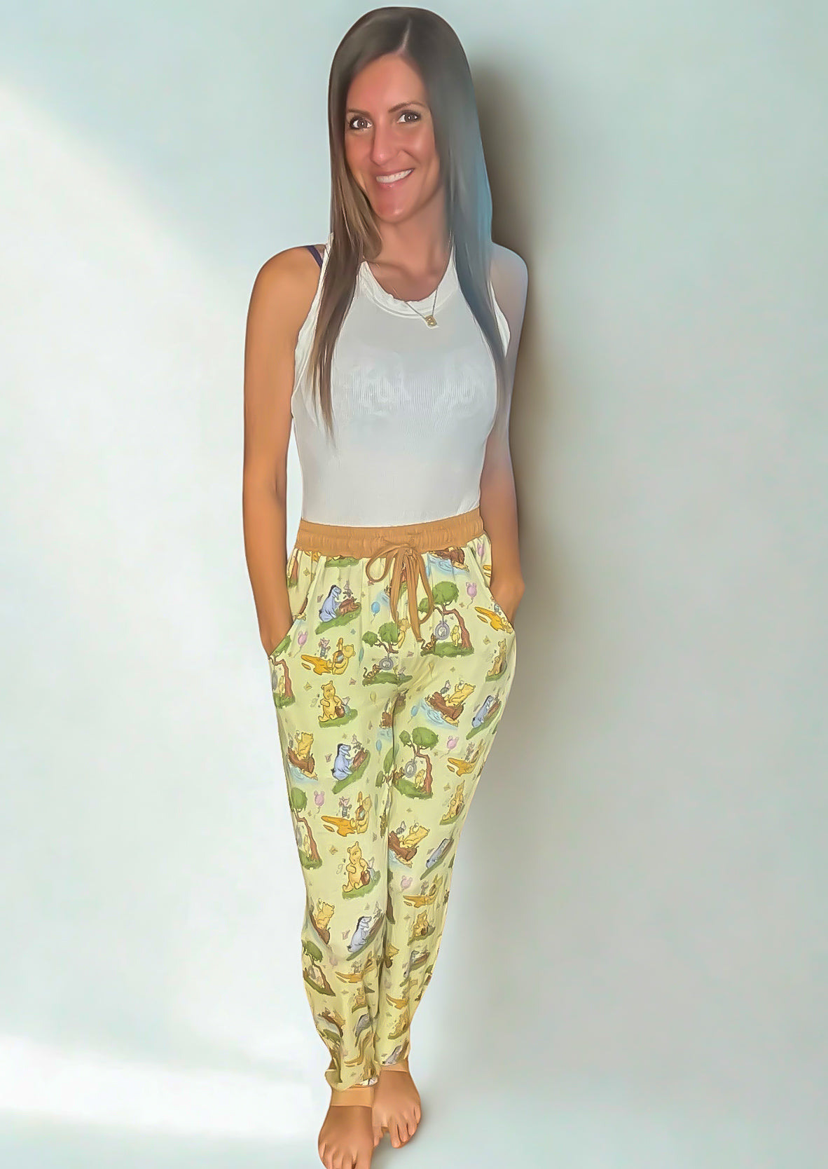 Woodland Friends Bamboo Adult Joggers