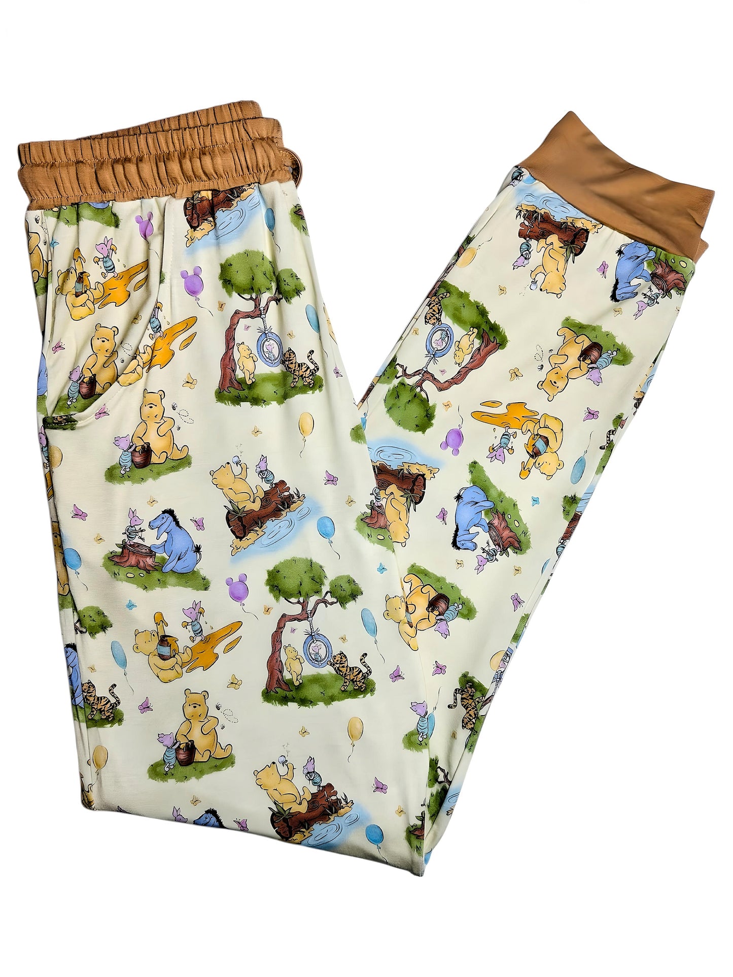 Woodland Friends Bamboo Adult Joggers