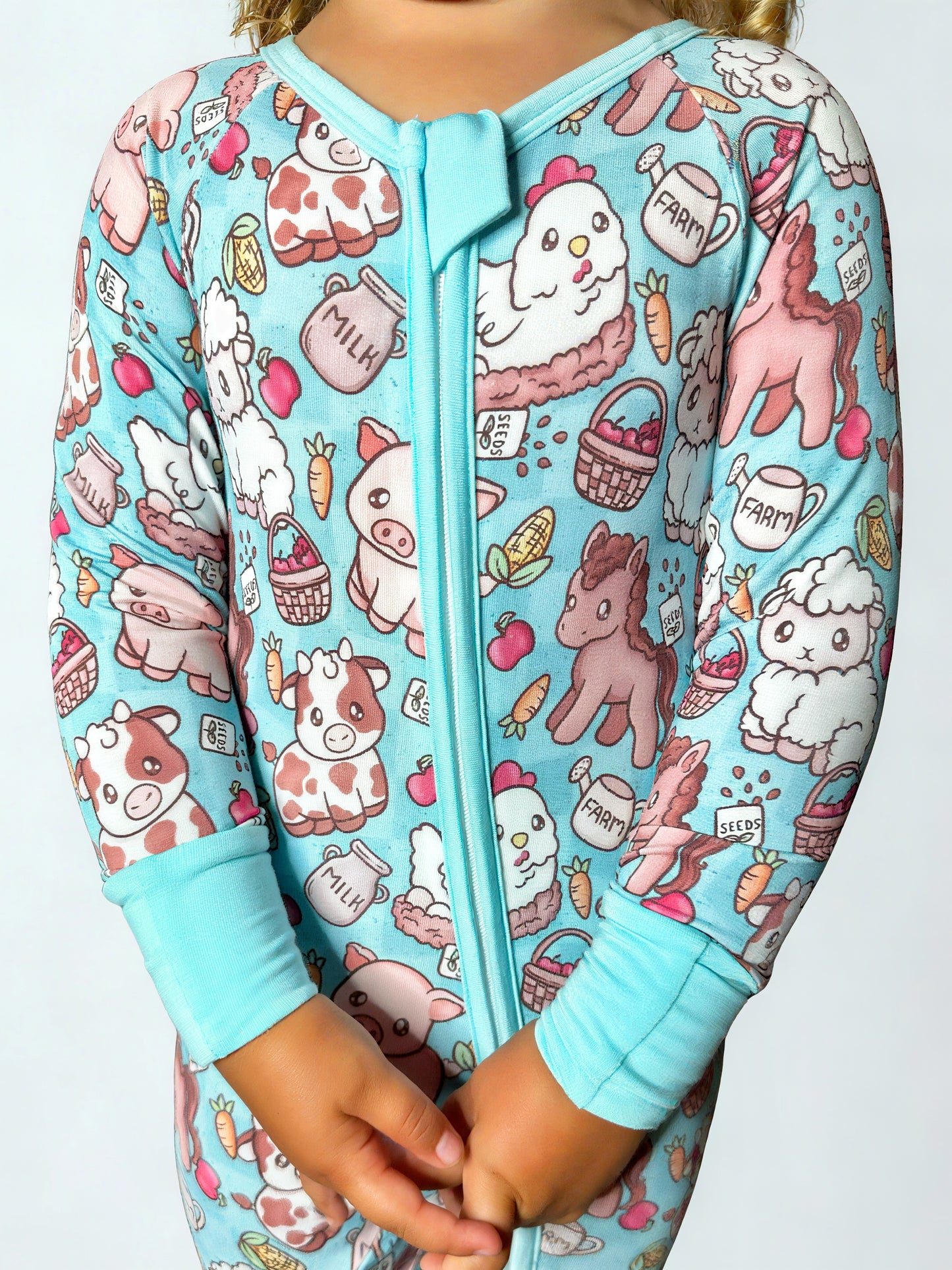 Farming Fun Bamboo Romper