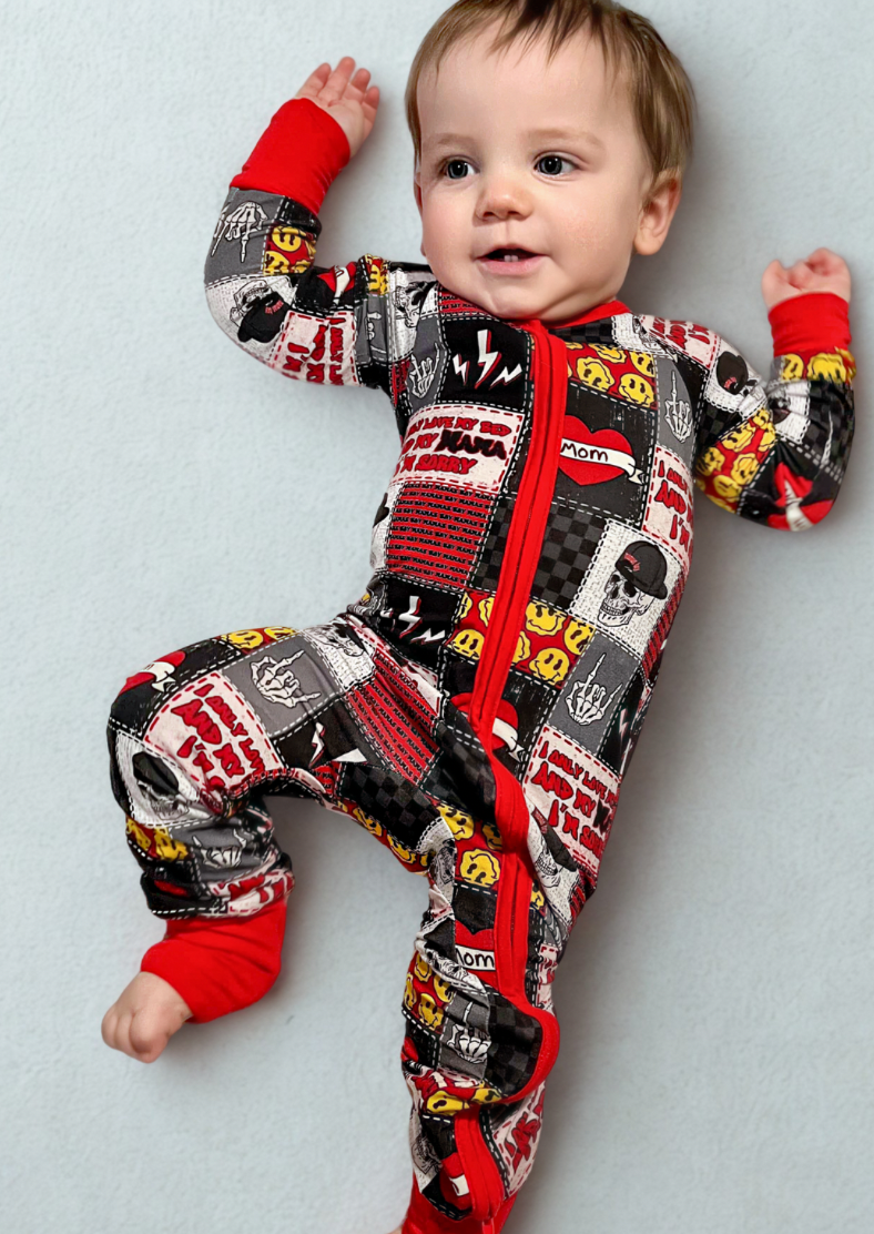 Mama's Boy Bamboo Romper