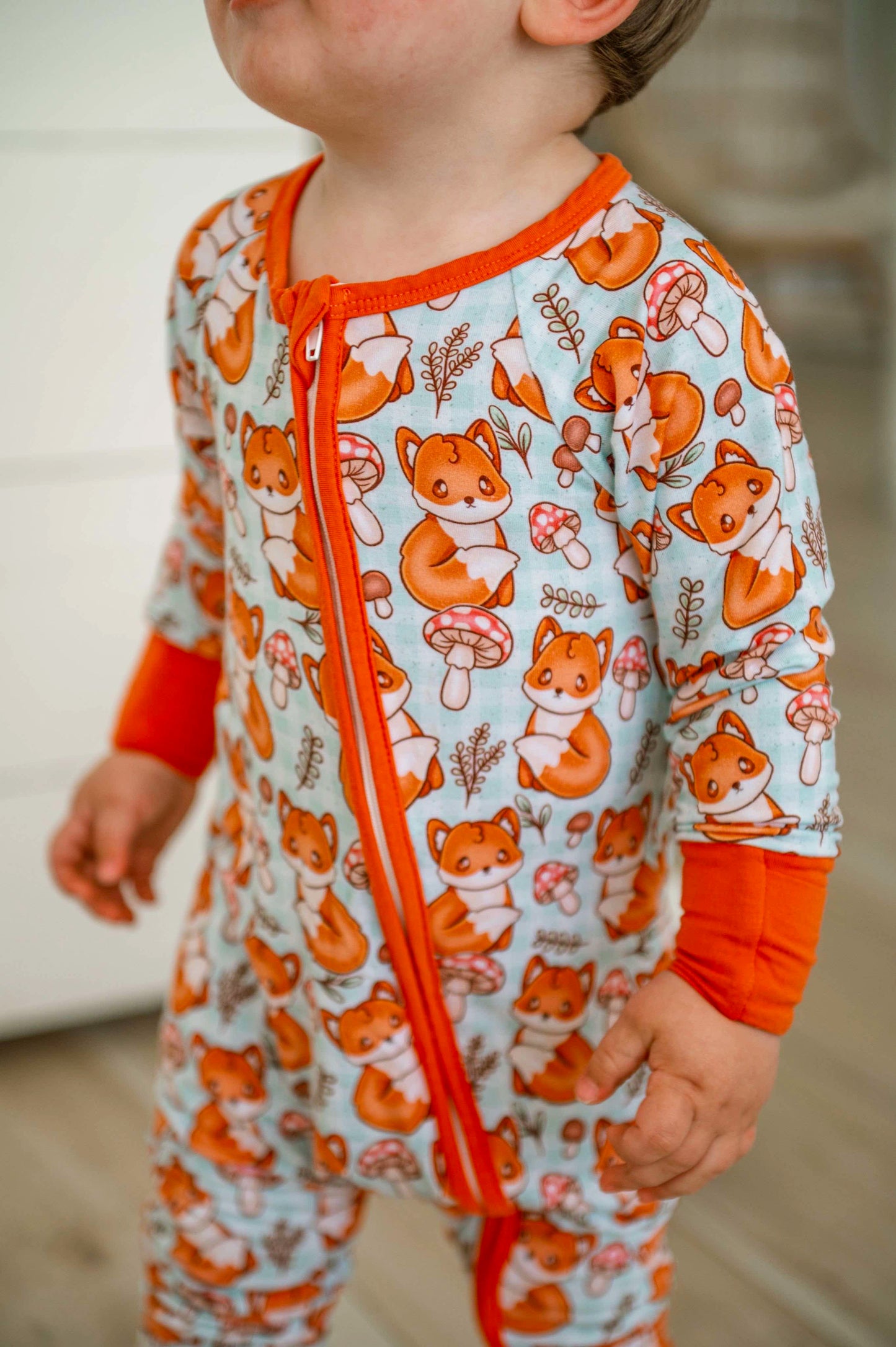 Wild Fox Bamboo Romper
