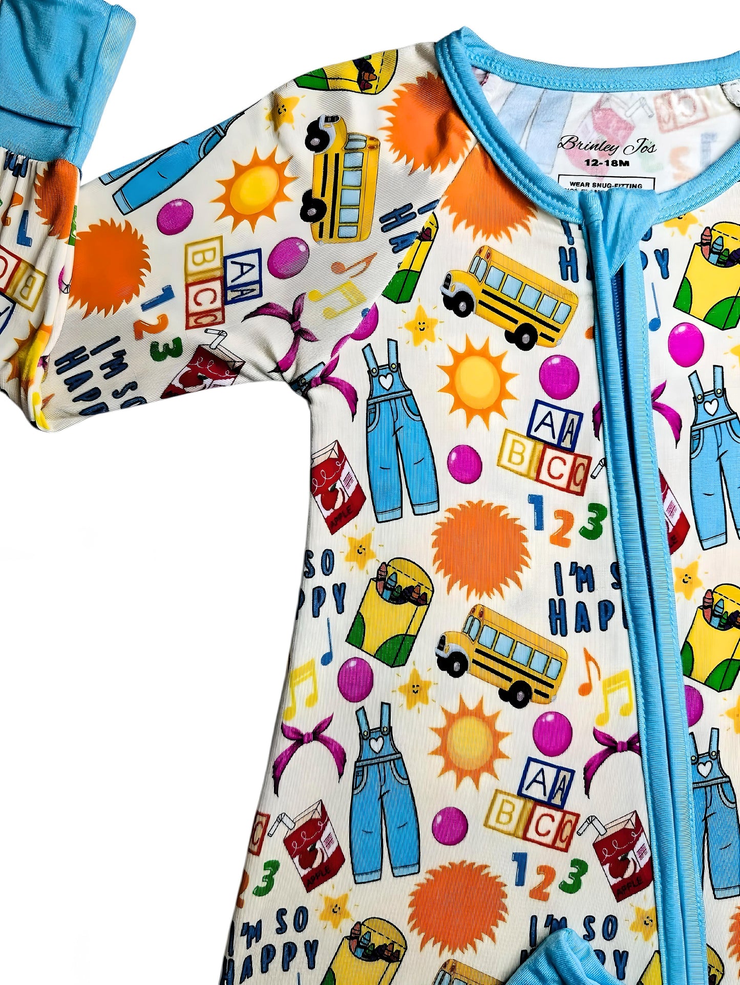 Learning is Fun Bamboo Romper
