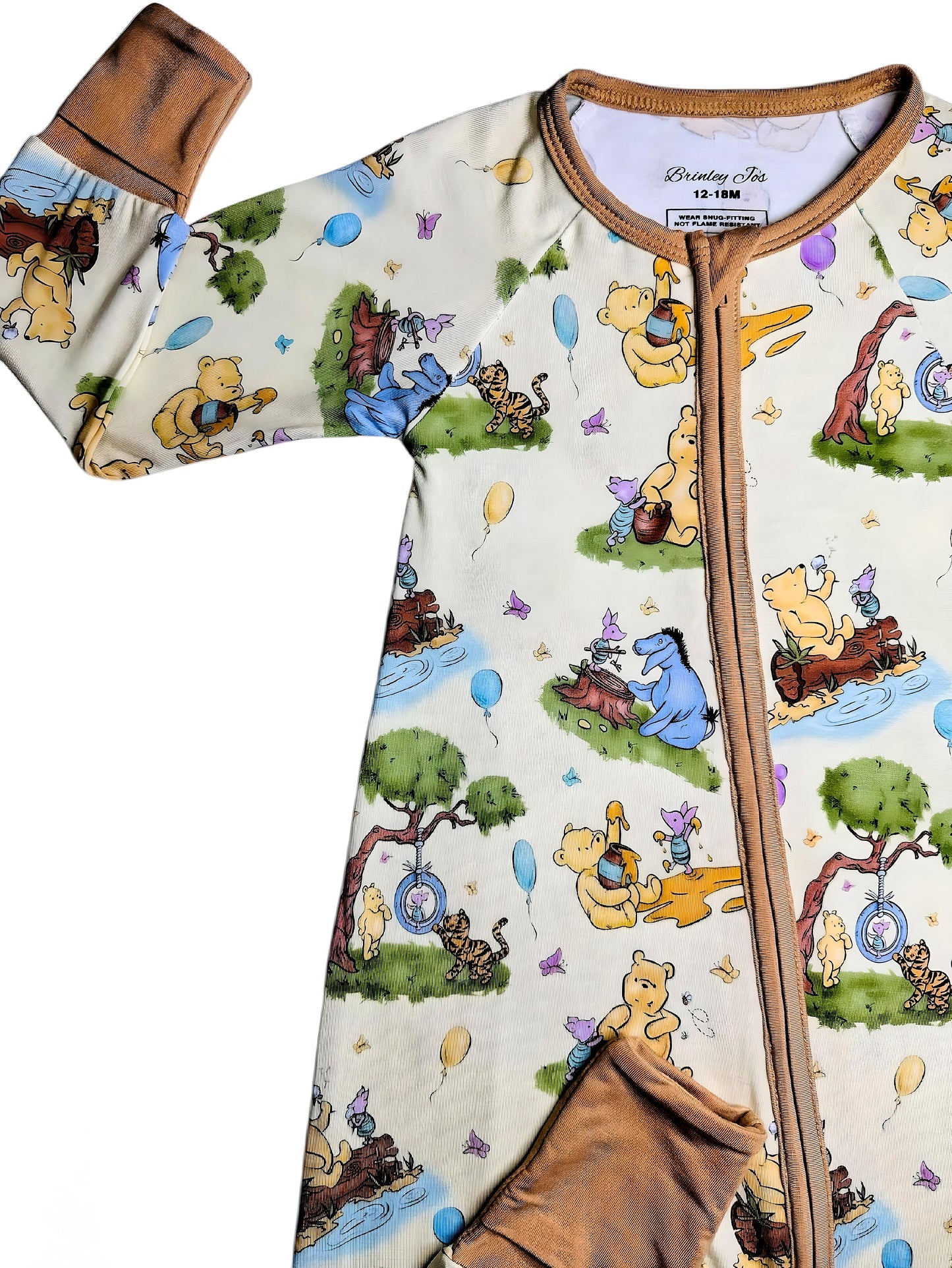 Woodland Friends Bamboo Romper