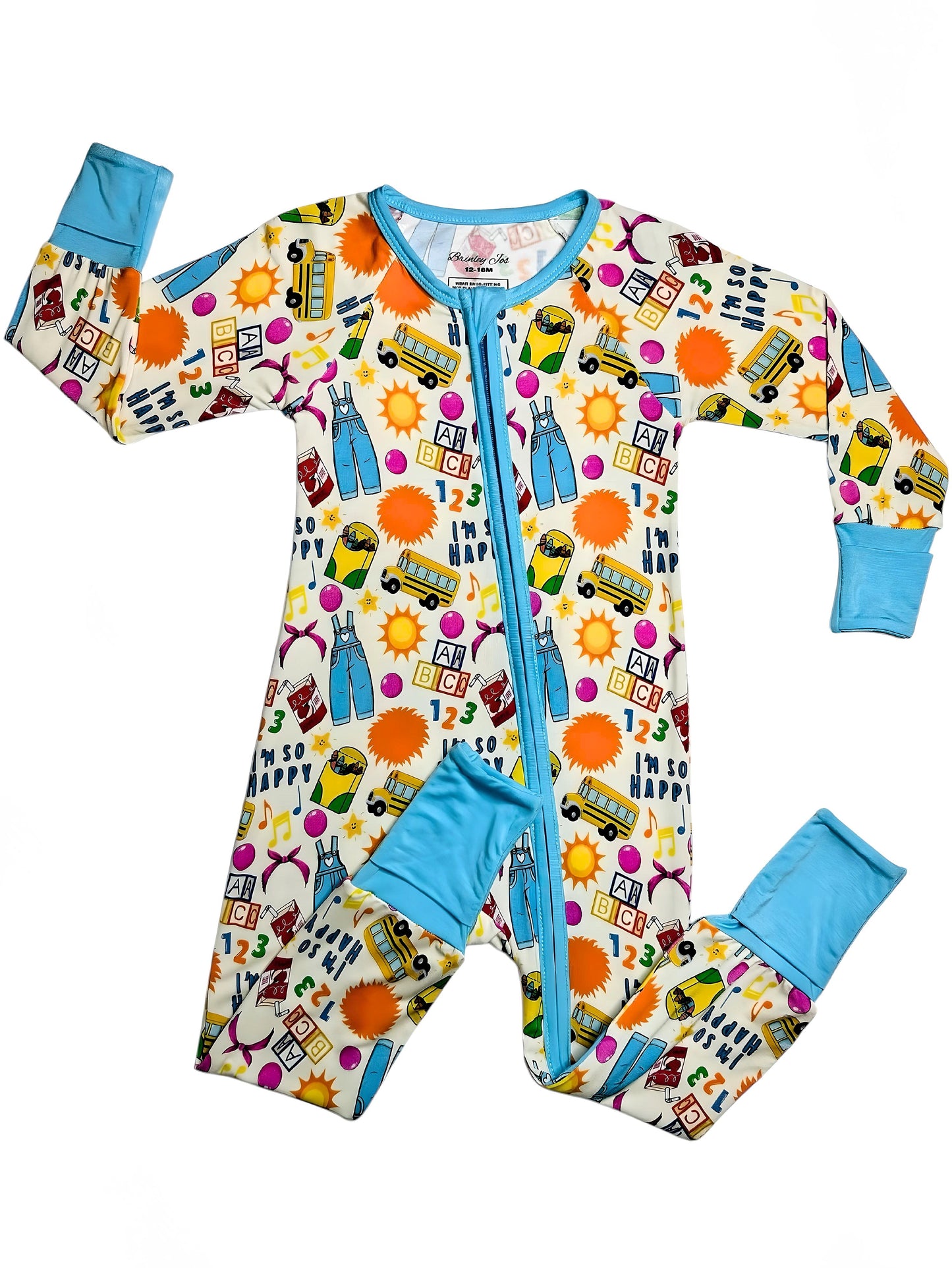 Learning is Fun Bamboo Romper