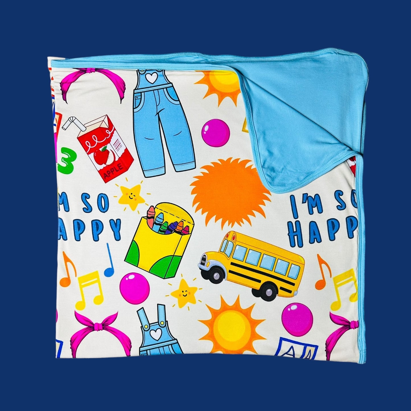 Learning is Fun Bamboo Blanket