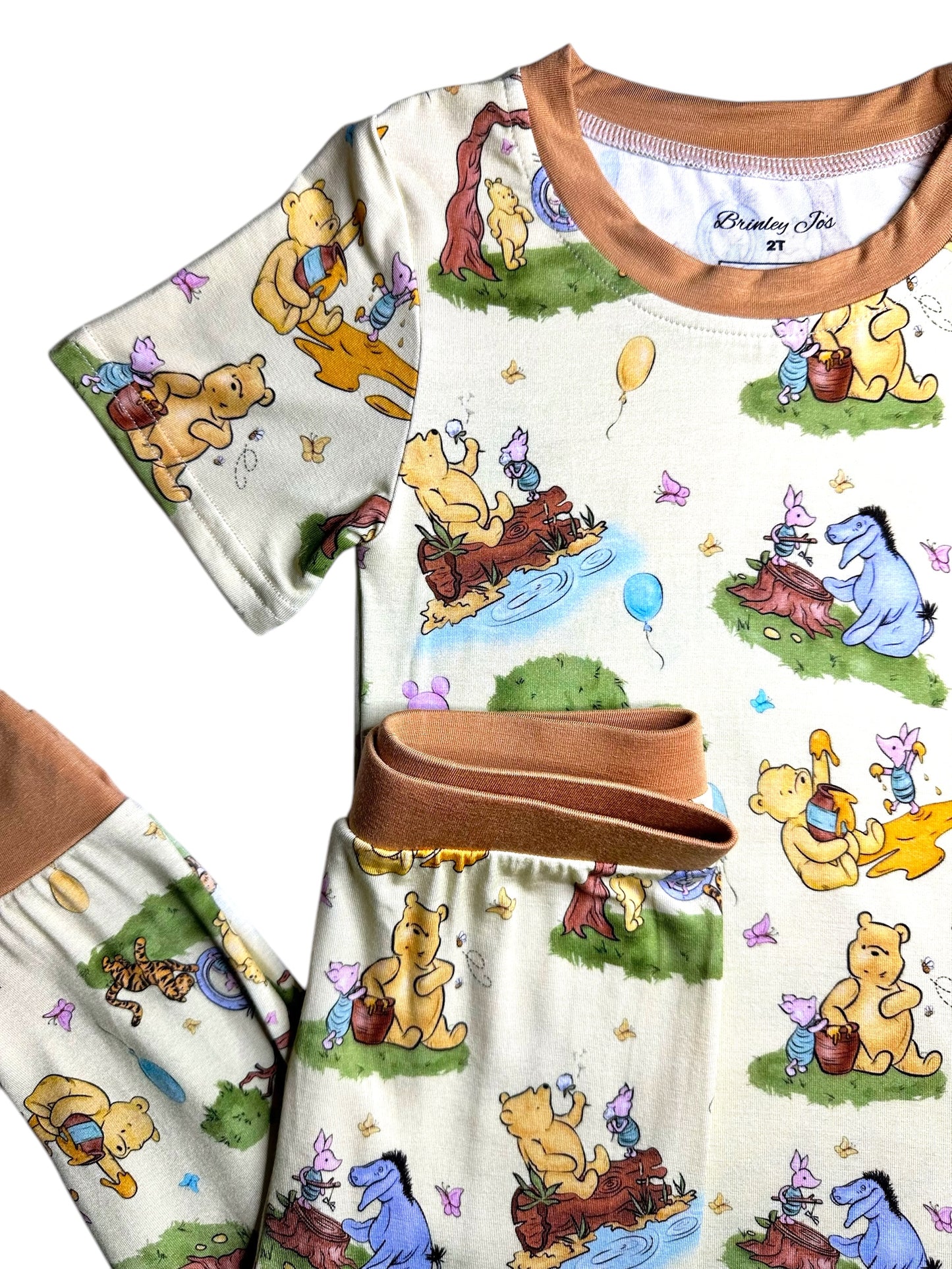 Woodland Friends Bamboo Two Piece Pajama Set