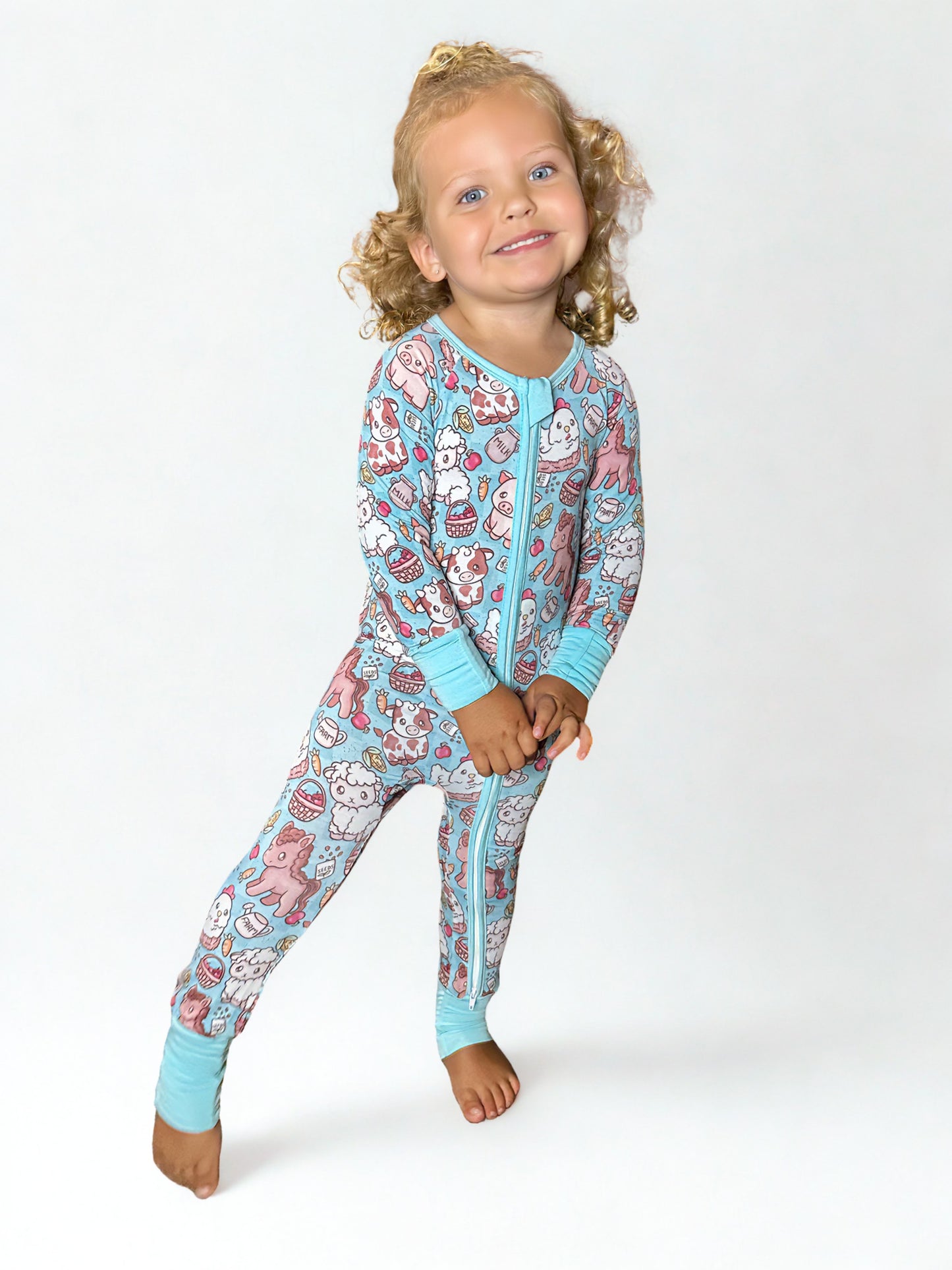 Farming Fun Bamboo Romper