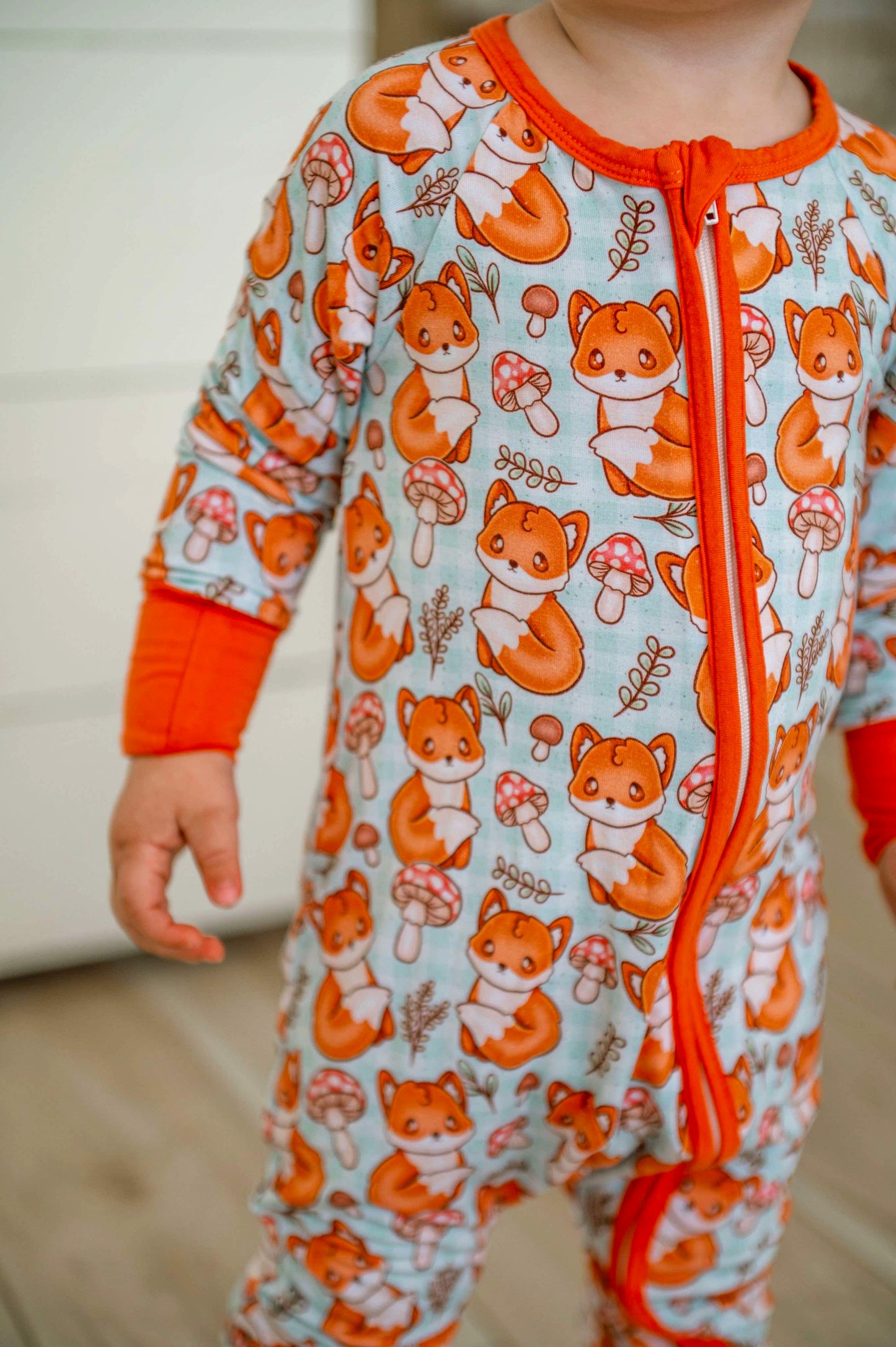 Wild Fox Bamboo Romper