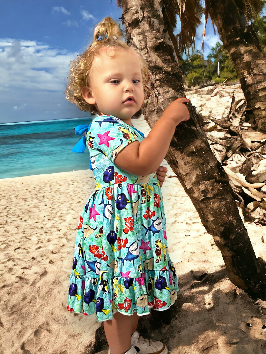 Under the Sea Fishy Twirl Dress