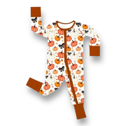 Pumpkin Spice Romper