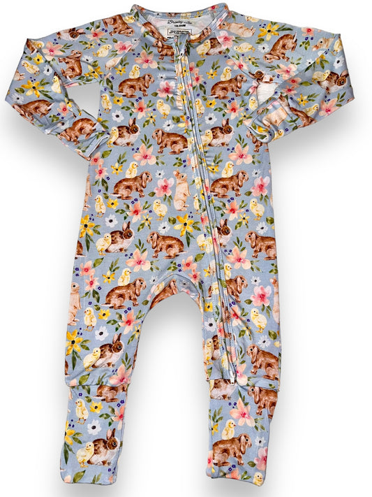 Bunny Blooms Romper