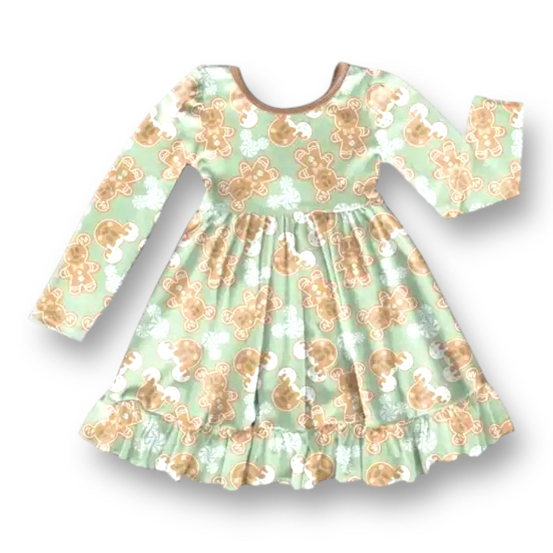 Gingerbread Pals Twirl Dress