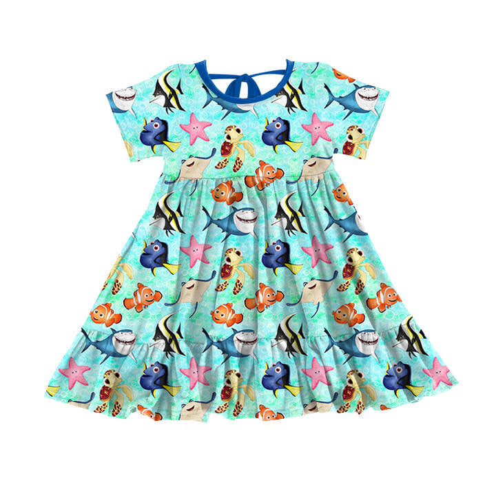 Under the Sea Fishy Twirl Dress