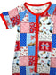 Star-Spangled Sweetheart Bamboo Shortie