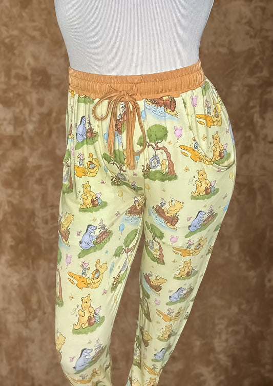 Woodland Friends Bamboo Adult Joggers