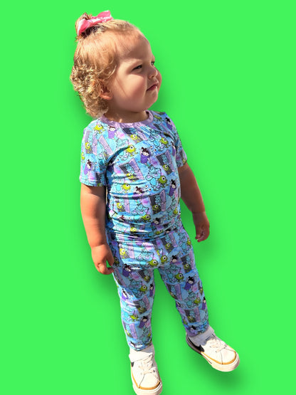 Groovy Monsters Two Piece Set