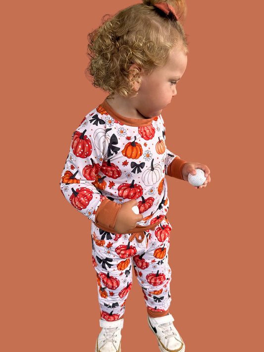 Pumpkin Spice Jogger Set