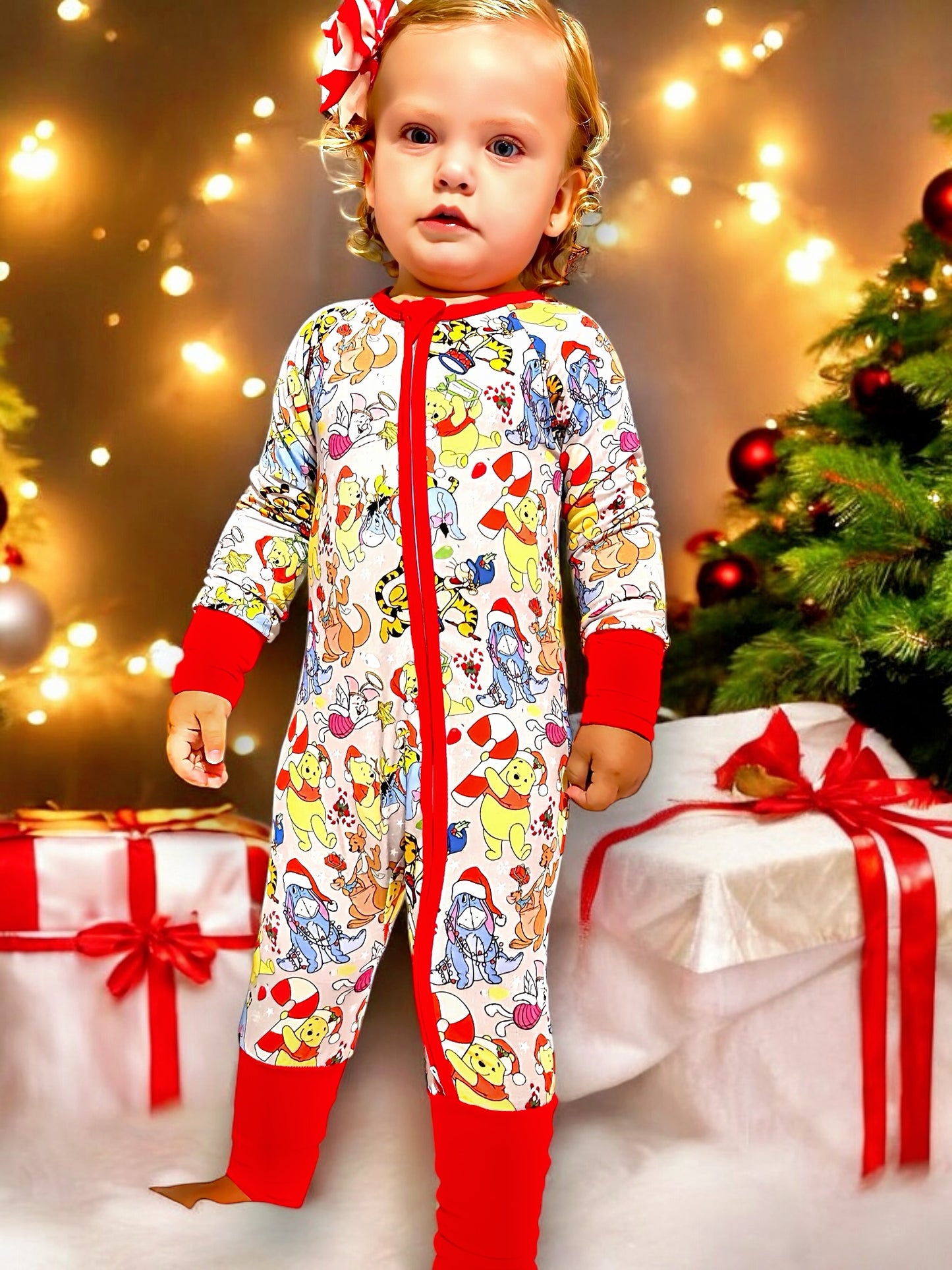 Beary Christmas Romper