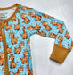 Wild Giraffe Bamboo Romper