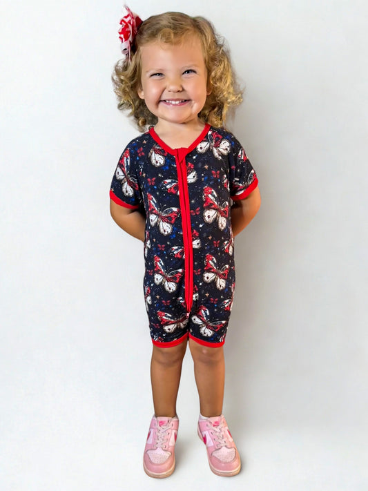 Firework Flutters Bamboo Shortie