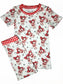 Plaid Pigs Short Sleeve & Shorts Bamboo Two Piece Set