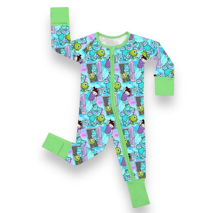 Groovy Monsters Romper