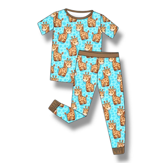 Wild Giraffe Bamboo Two Piece Set