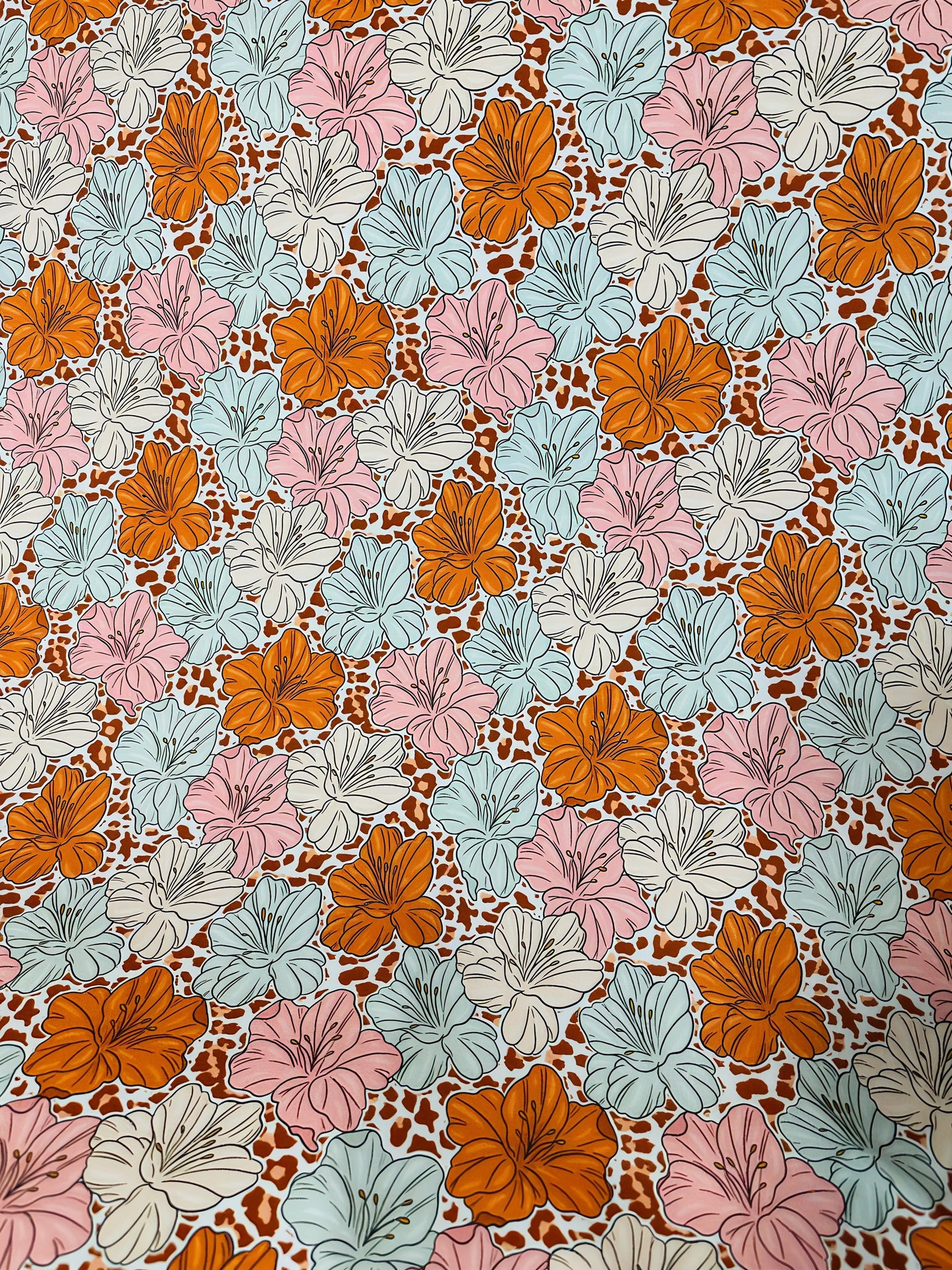 Leopard Lily Bamboo Blanket