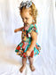 Patchwork Pasture Bamboo Twirl Dress with Bodysuit & Snaps