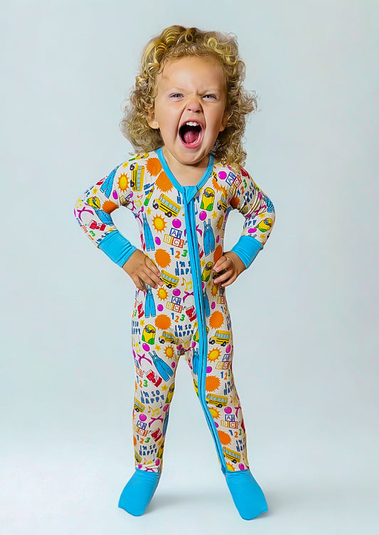 Learning is Fun Bamboo Romper