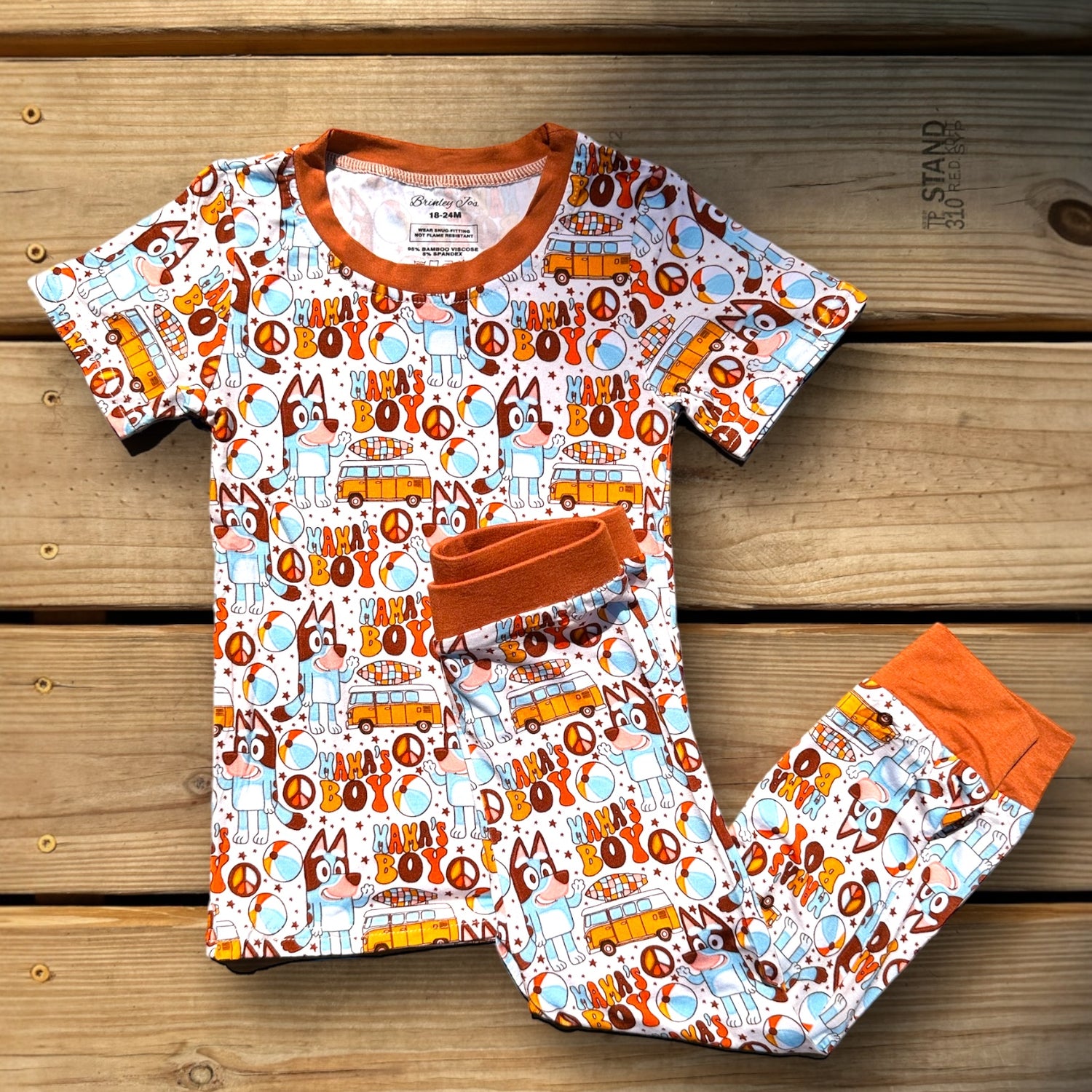 Groovy Mama’s Boy Two Piece Set