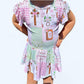 The Goodness of God Bamboo Twirl Dress With Bodysuit & Snaps