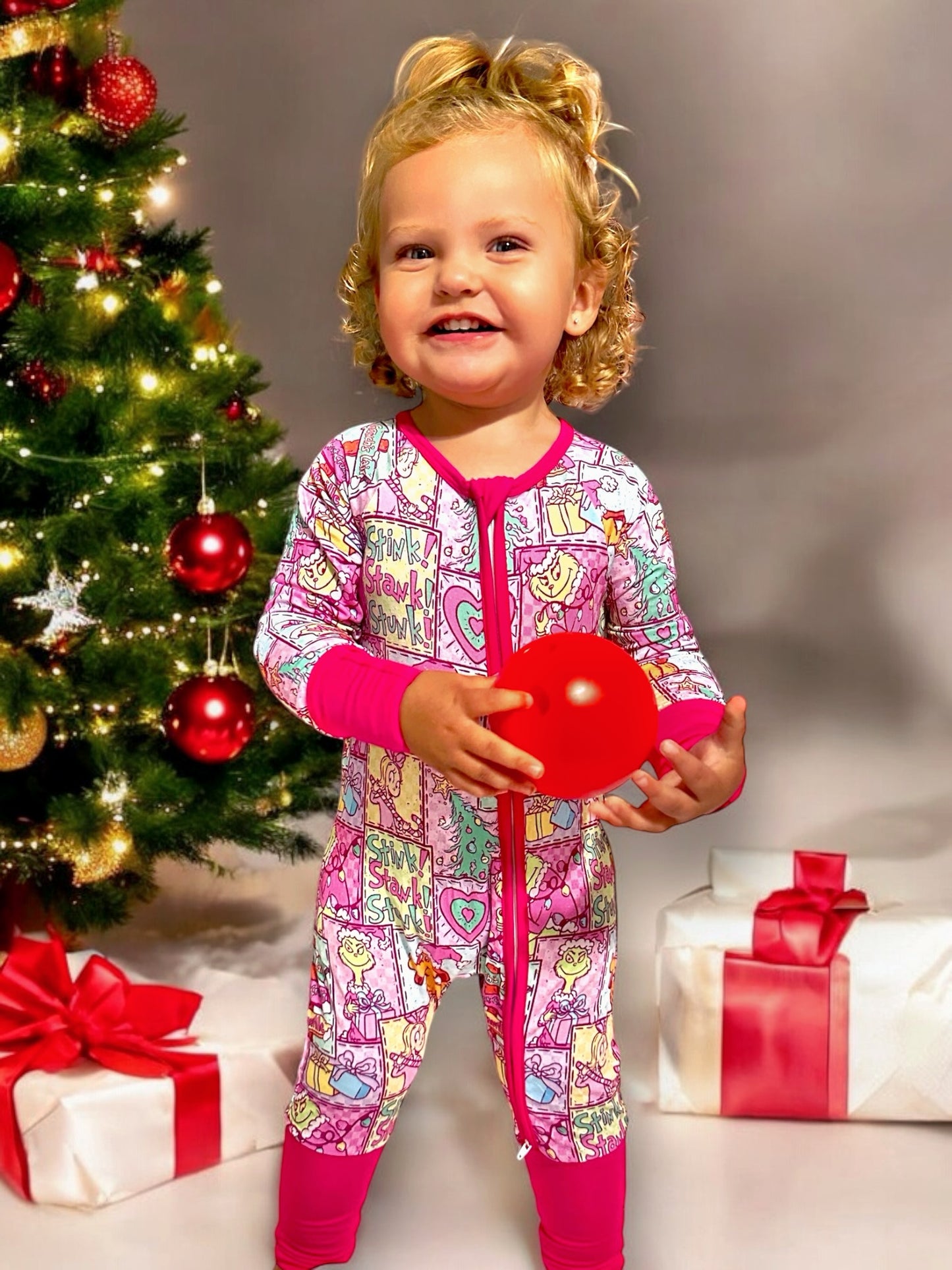 Pinkmas Romper