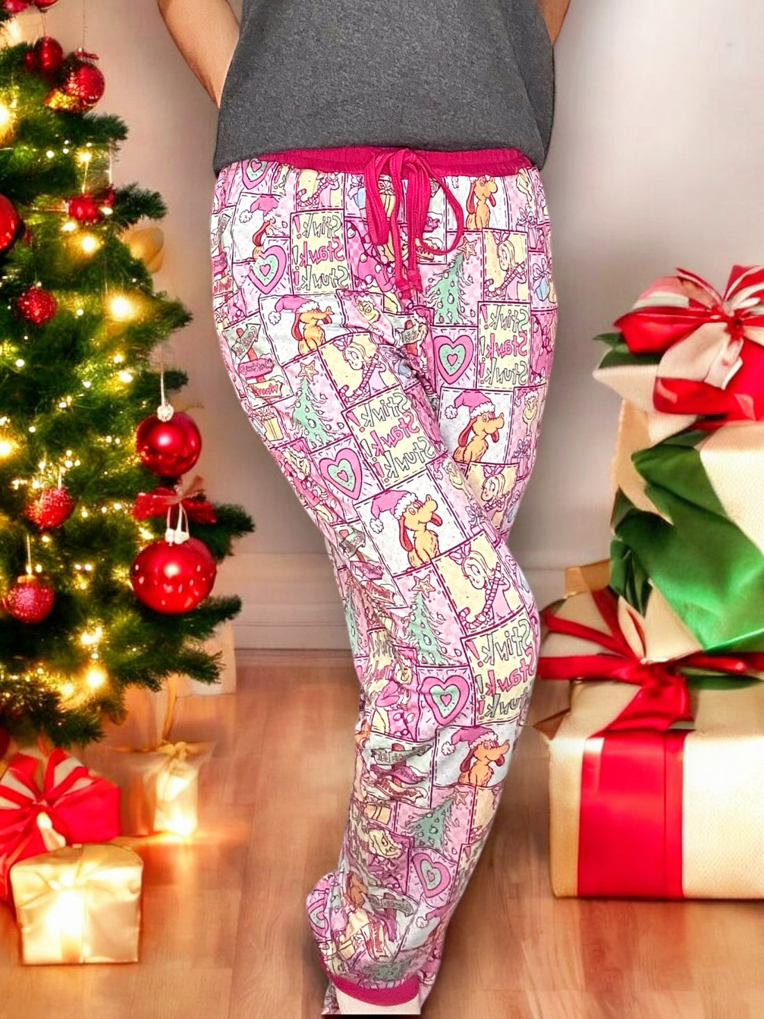 Pinkmas Adult Joggers