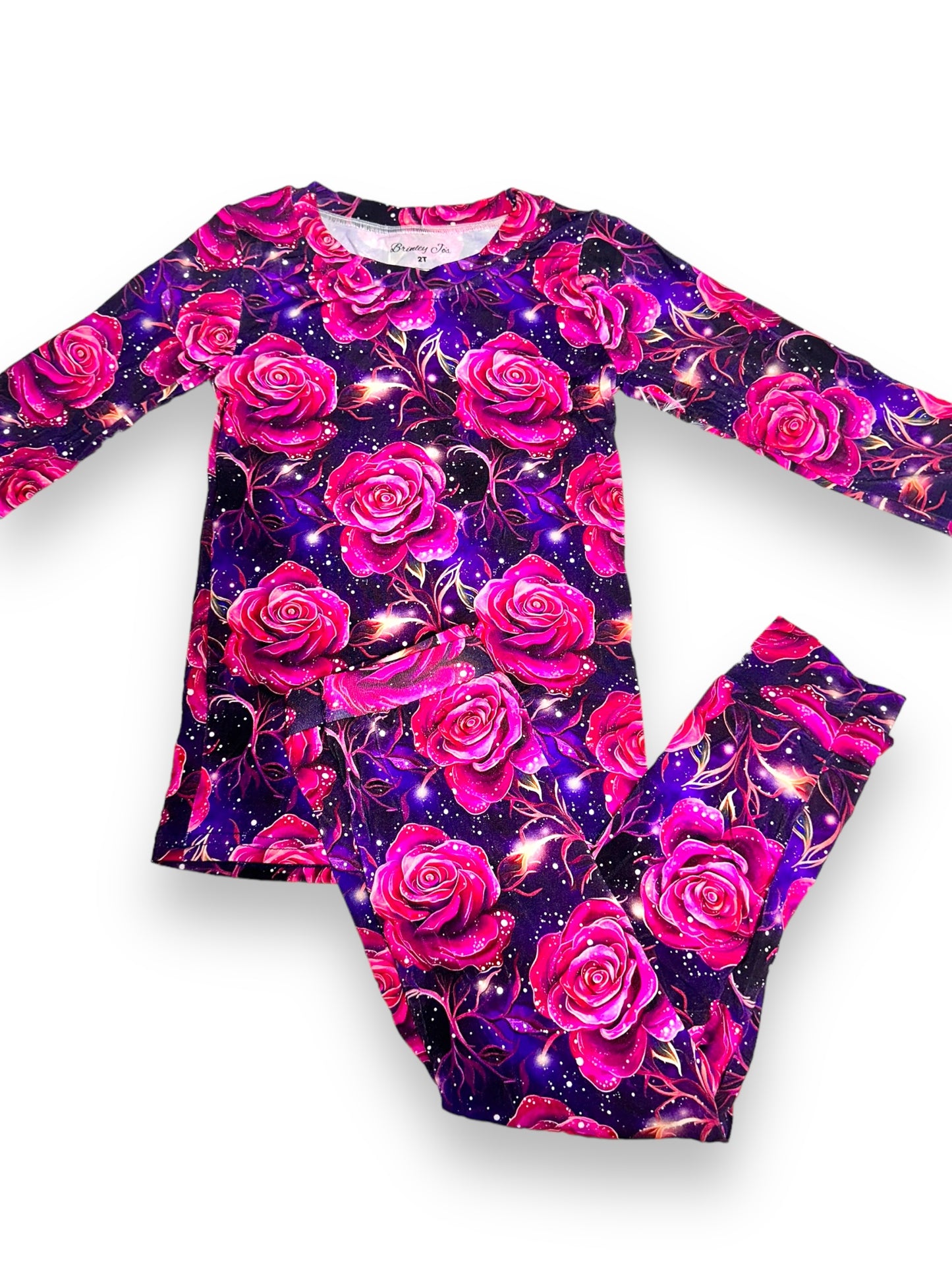 Petal Princess Two Piece Pajama Set