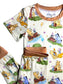 Woodland Friends Bamboo Two Piece Pajama Set