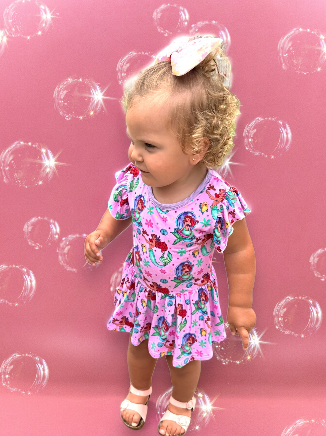 Under the Sea Mermaid Dress With Snaps