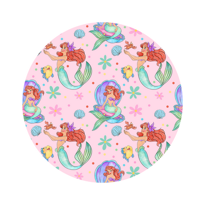 Under the Sea Mermaid Crib Sheet