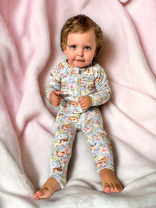 Bunny Blooms Romper