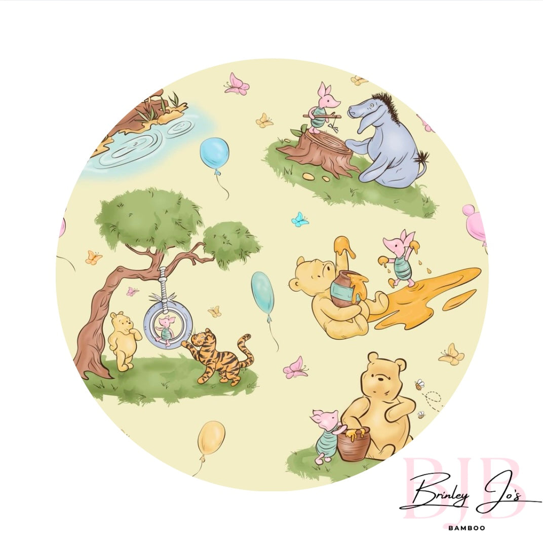 Woodland Friends Bamboo Blanket