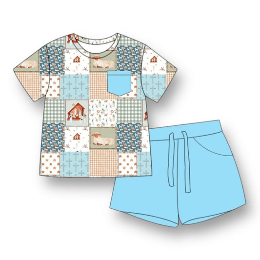 Shepherds Herd Pocket Tee & Short Set