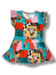 Patchwork Pasture Bamboo Twirl Dress with Bodysuit & Snaps